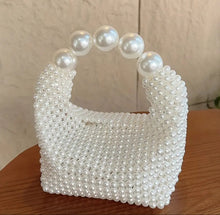 Load image into Gallery viewer, PEARL BEADED CLUTCH
