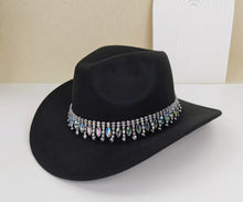 Load image into Gallery viewer, RHINESTONE COWGIRL HAT
