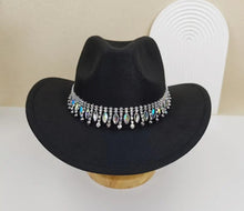 Load image into Gallery viewer, RHINESTONE COWGIRL HAT
